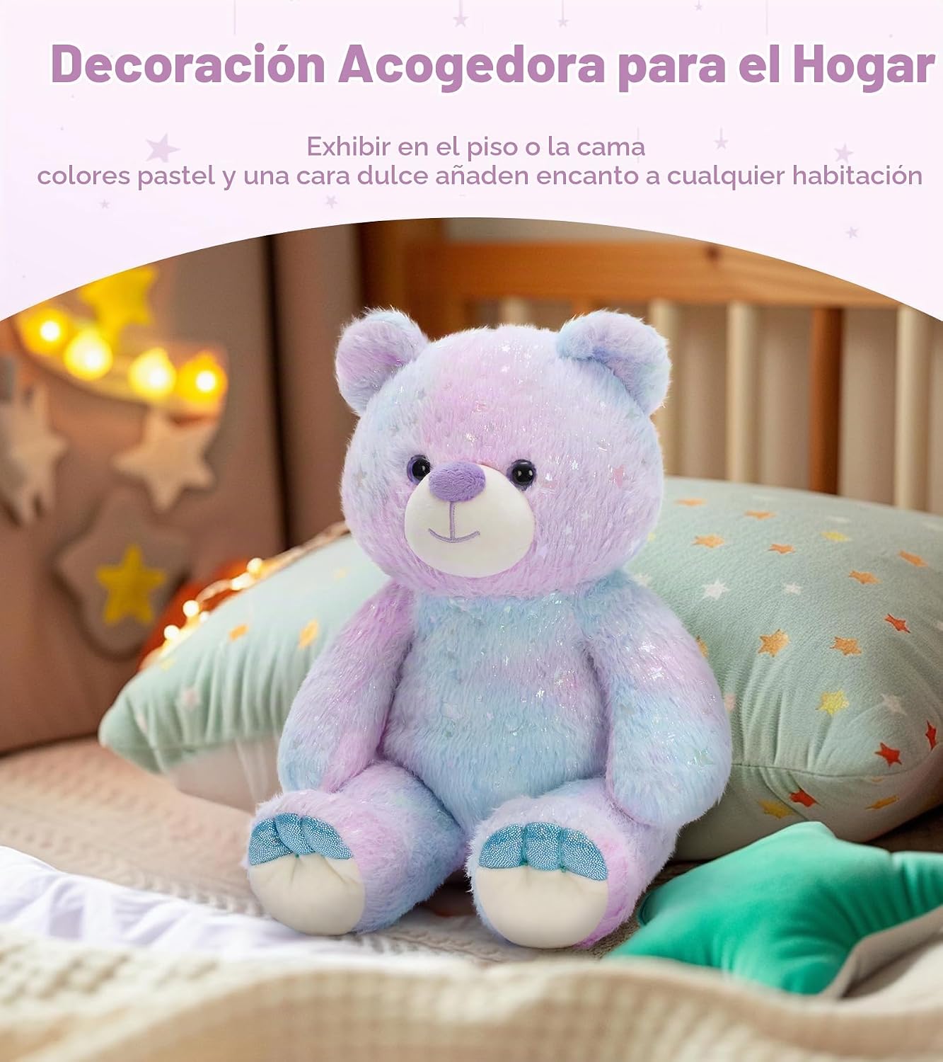 Tezituor Oso de peluche de peluche,Juguetes de peluche de oso arco...