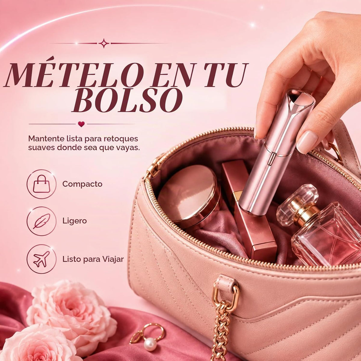 Depilación facial impecable para mujeres, dispositivo, removedor de...