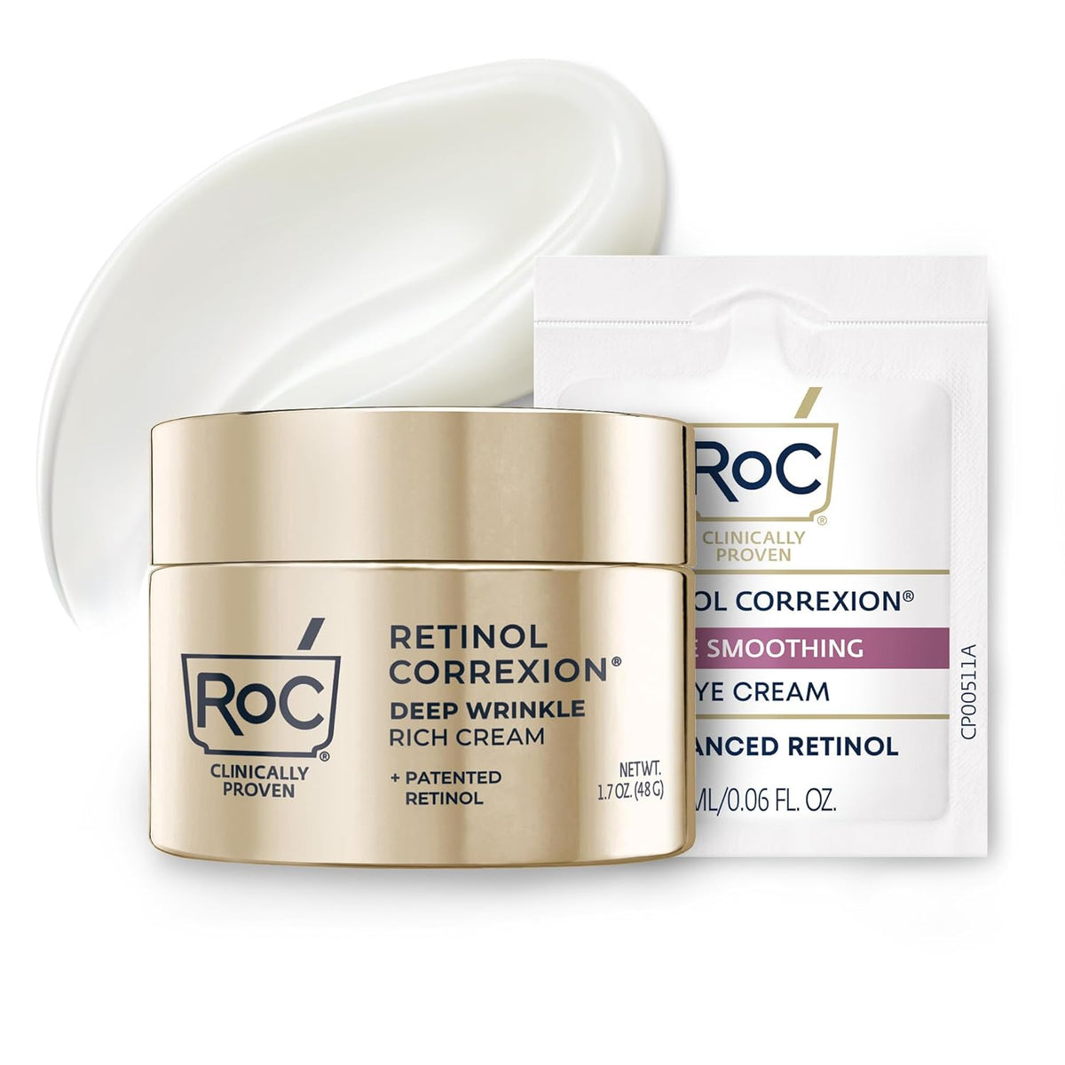 RoC Deep Wrinkle Rich Cream, crema reafirmante antienvejecimiento d...