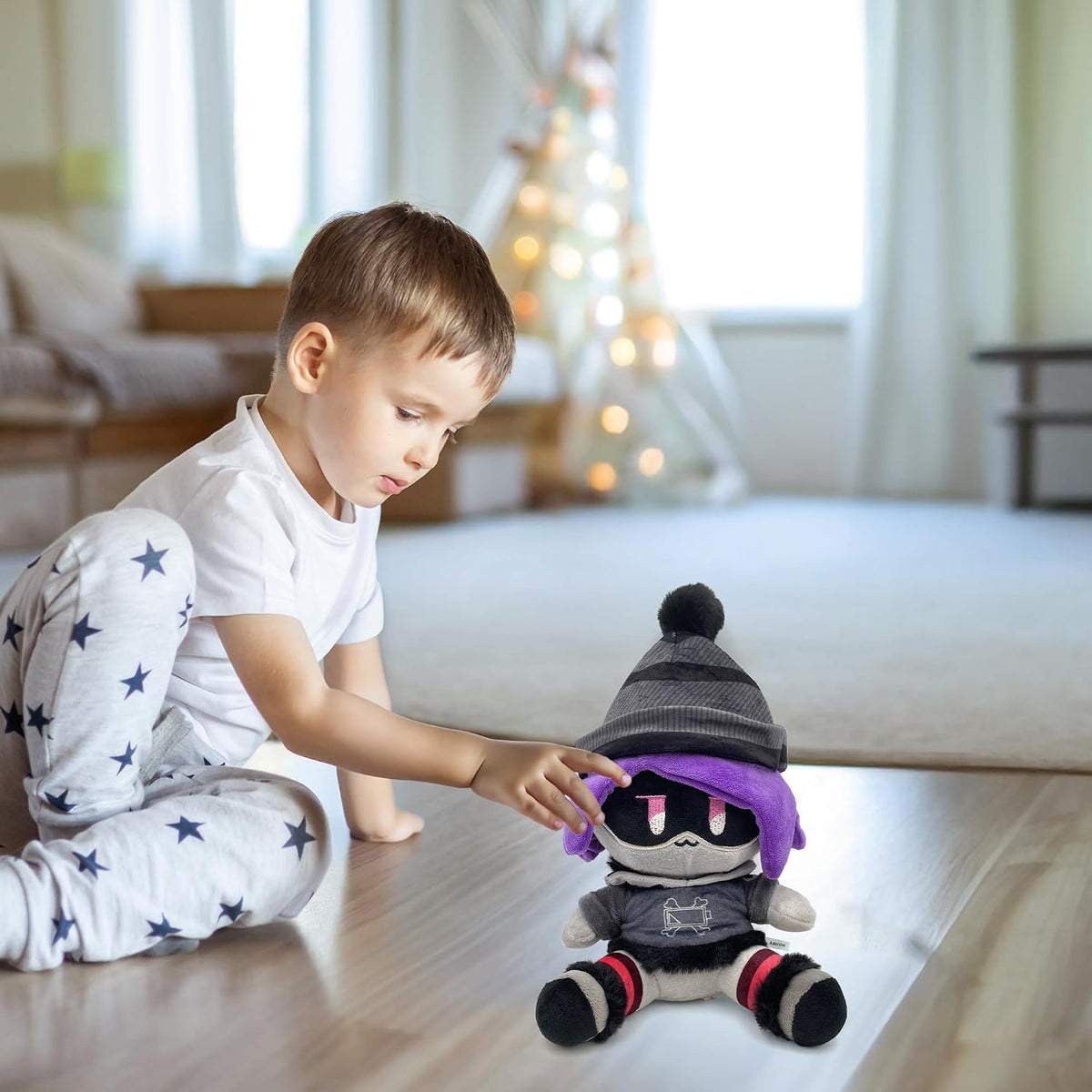 Adenzai: Muñeco de peluche en V Toys de dibujos animados para fanát...