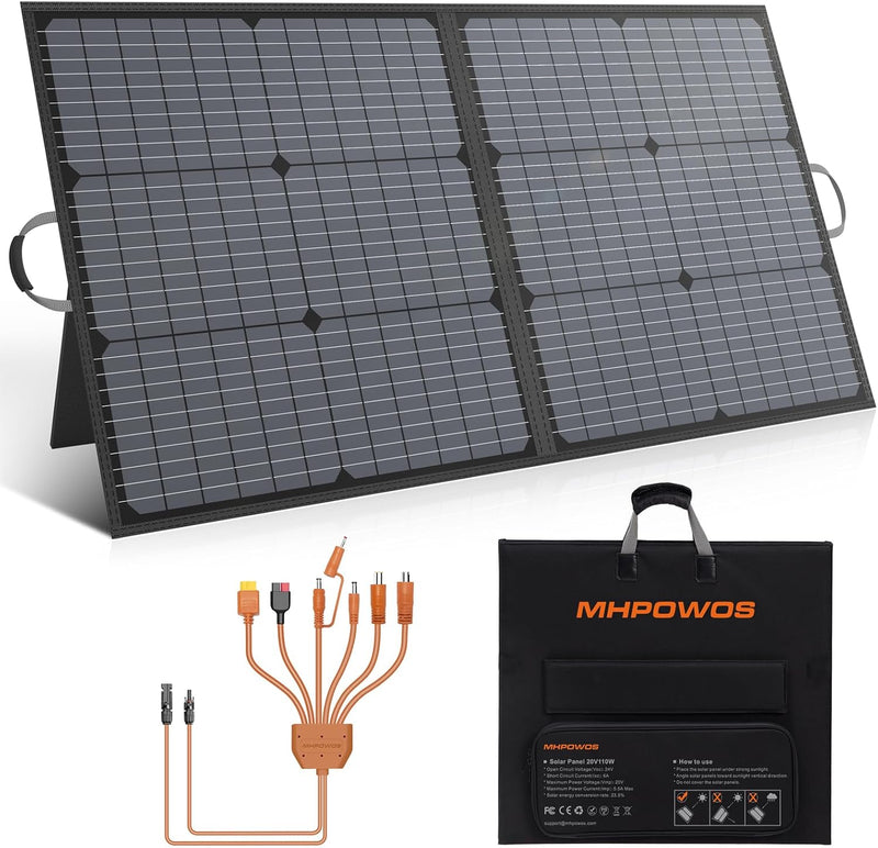 el panel solar portátil 110W para el cargador solar impermeable de...