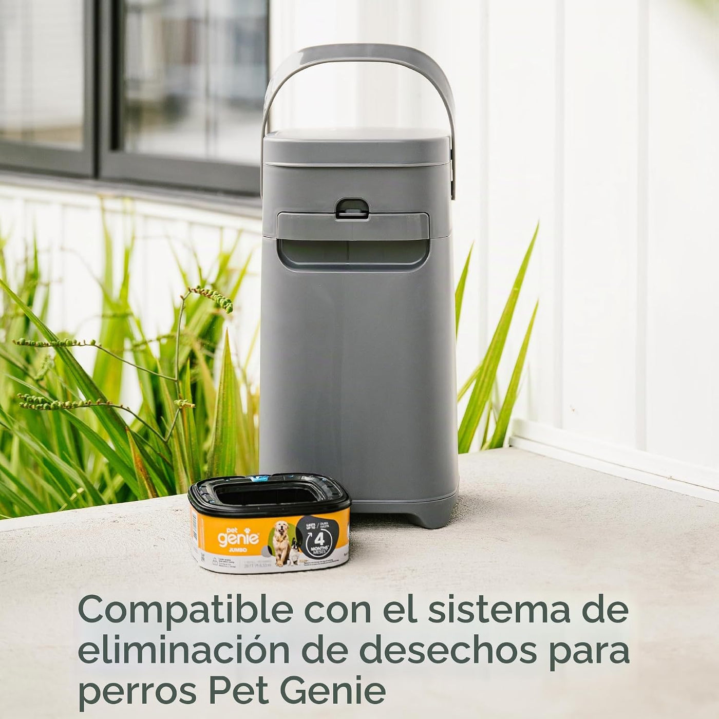 Pet Genie Bolsas de recambio | Paquete de 1 jumbo, 28 pies en total...