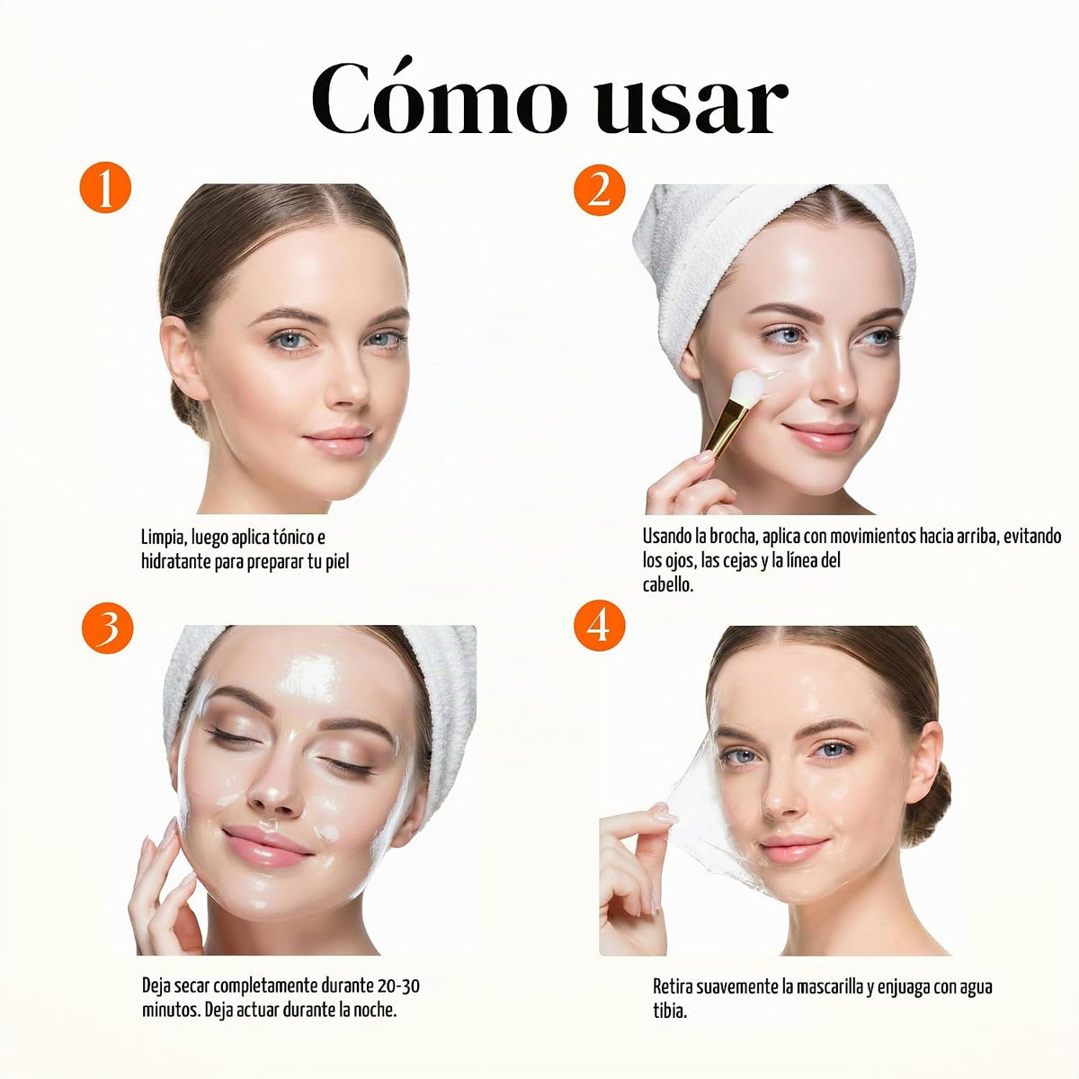 Resolución clínica PDRN Colágeno Night Wrapping Mascarilla para pie...