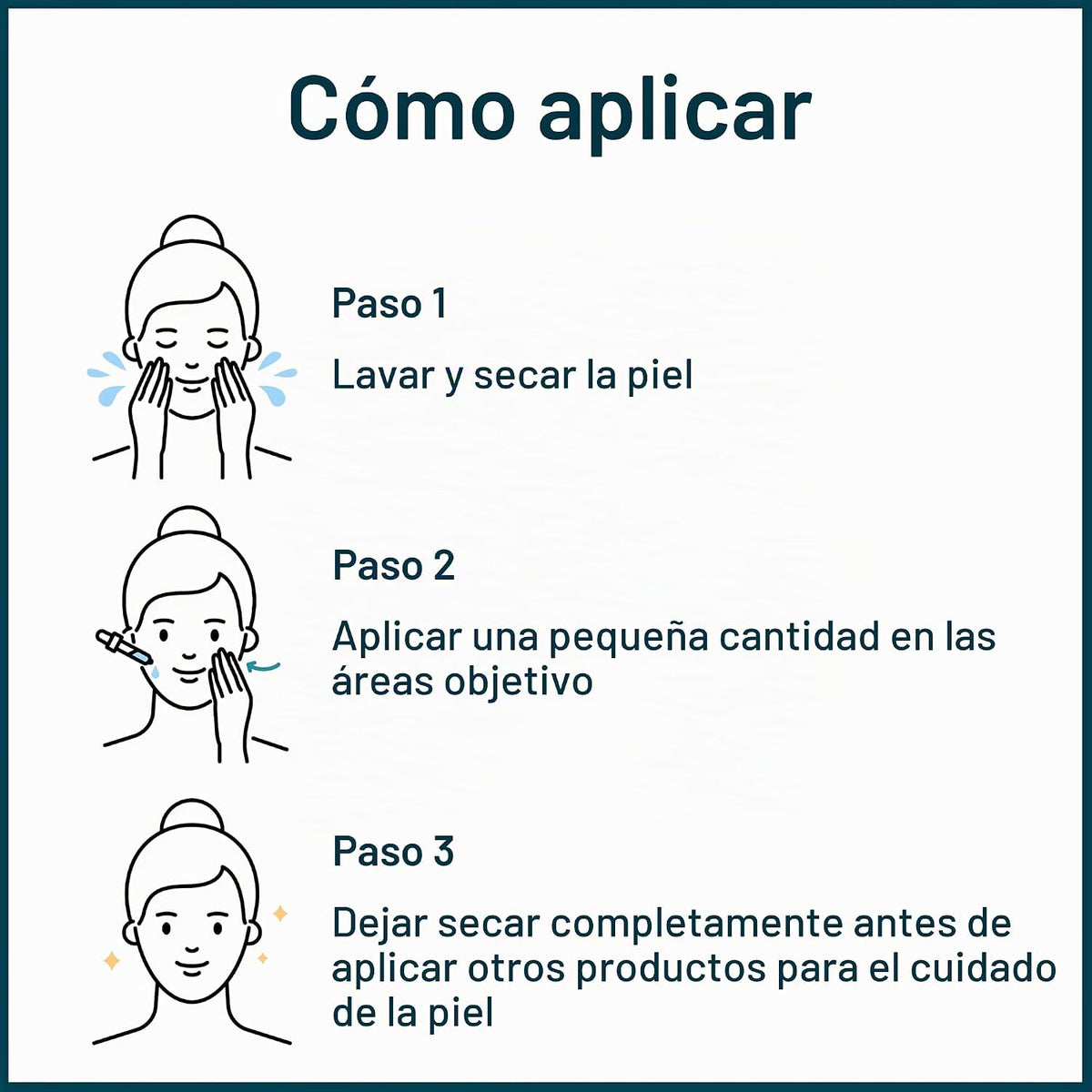 Ácido glicólico\/AHA - Suero renovador al 15% para el rostro, brill...