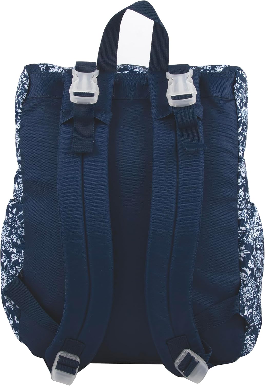 Mochila de pañales floral multifunción y bolsa de pañales de viaje...