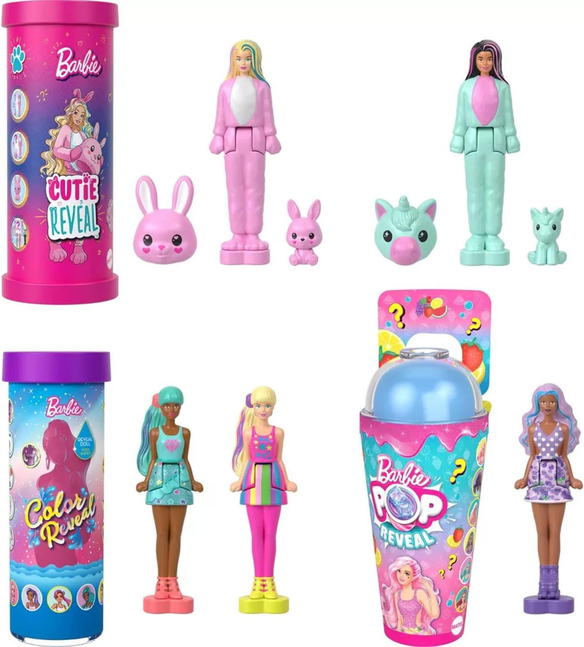 Barbie Mini Barbieland &amp; Micro Dolls - Paquete variado de 12 pi...
