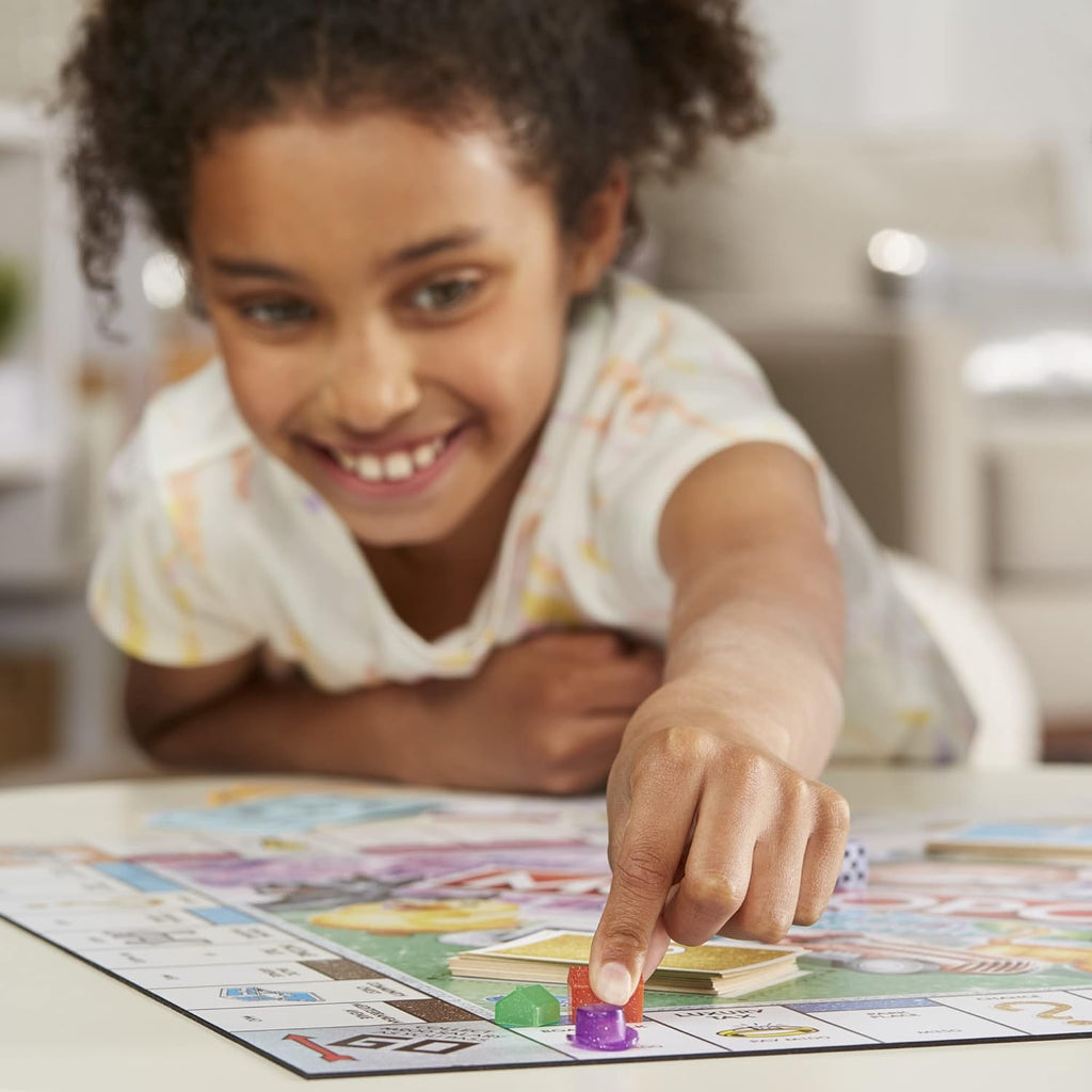 Hasbro Gaming Monopoly Sparkle Edition Juego de mesa, juegos famili...