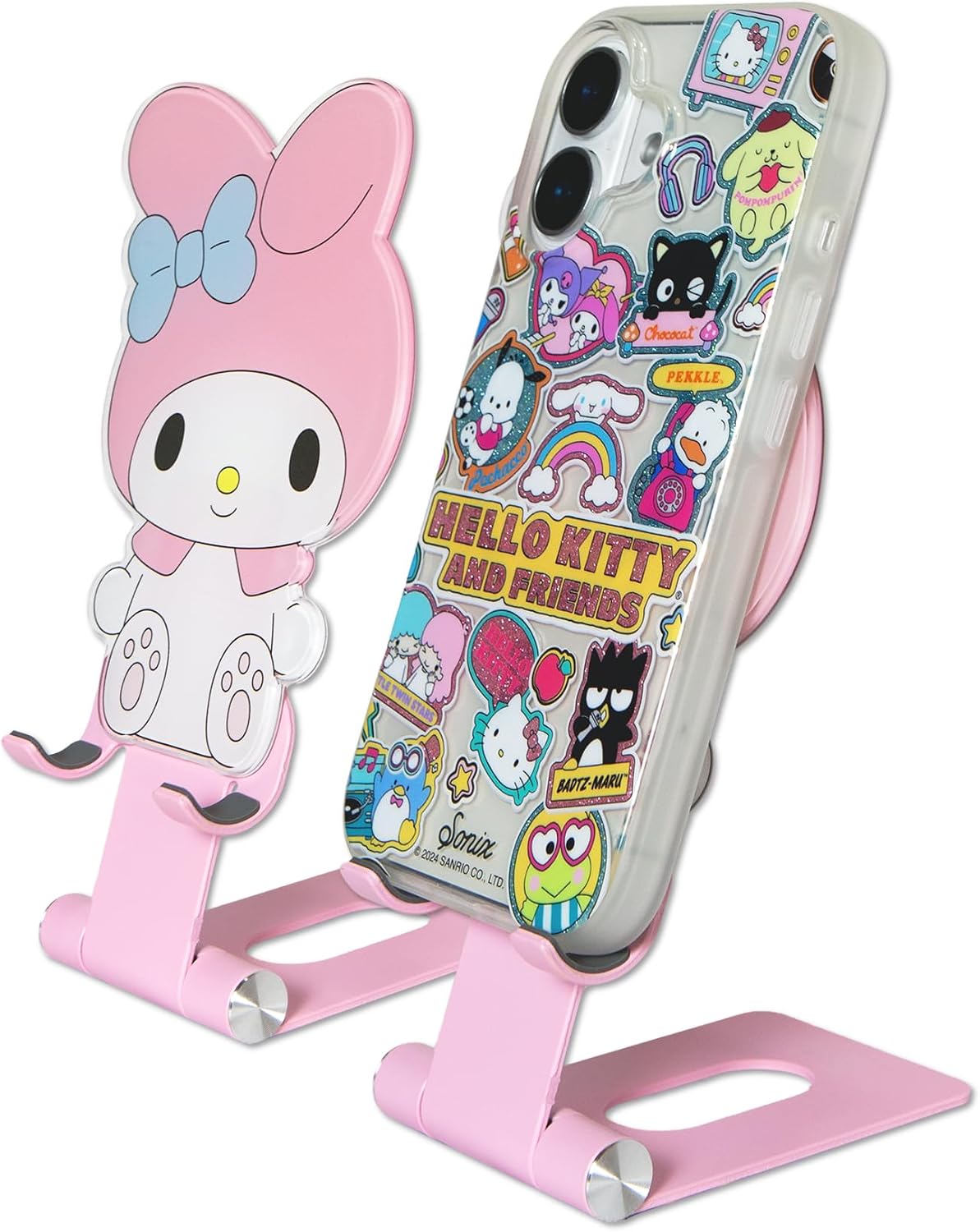 Sonix x Sanrio Soporte de Teléfono con Personajes | Soporte Ajustab...