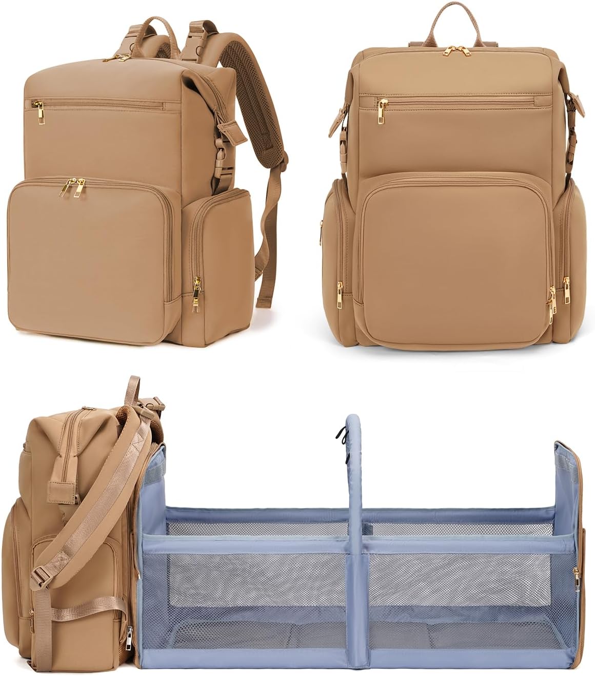 CEI-CEI Bolsas de pañales de neopreno con bolsillos aislados, bolsa...