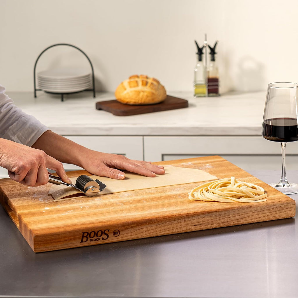 John Boos Serie R-Board Tabla de cortar rectangular de madera de ar...