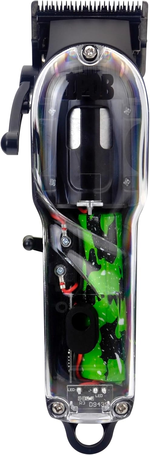 TPOB Slime 2 Cortapelos de peluquería para hombres 6800 RPM con est...