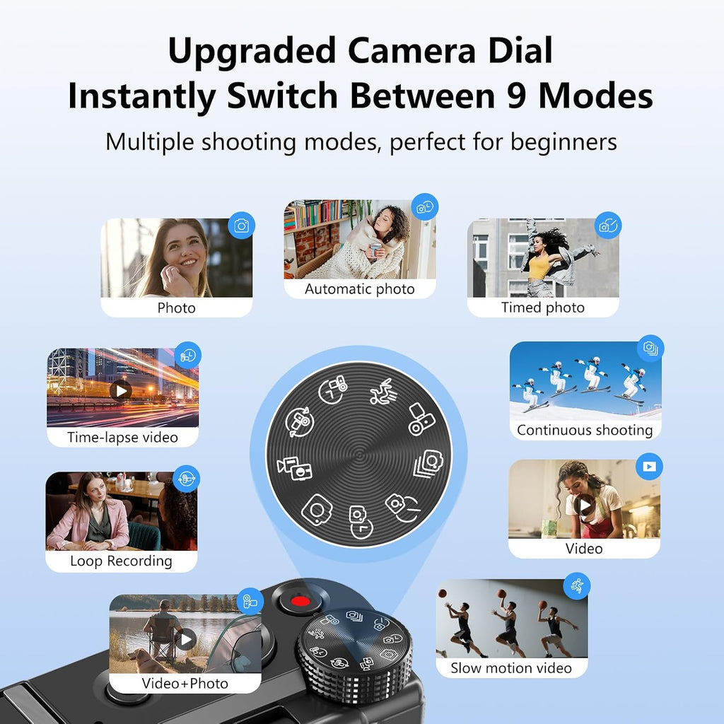 Cámara digital 8K para fotografía, cámara de vlogging para YouTube...