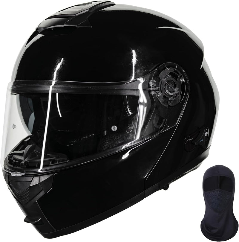 ILM 159BT - Casco de motocicleta modular Bluetooth con intercomunic...