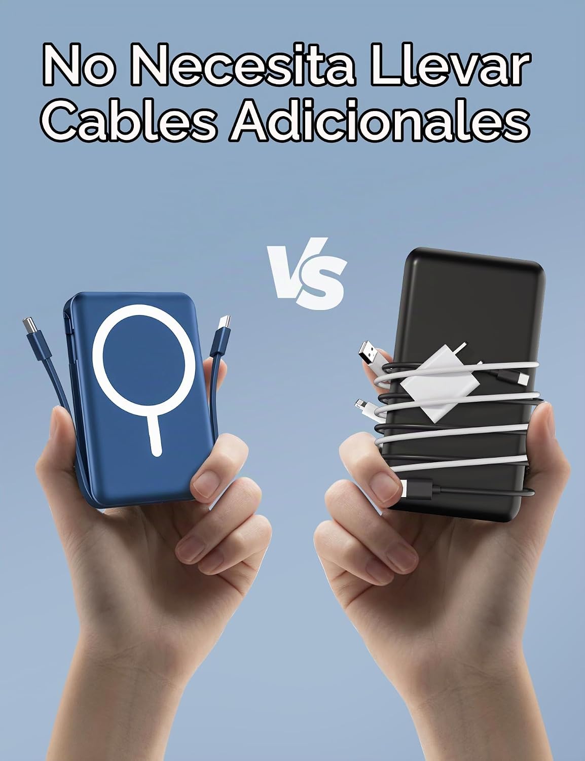 Podoru para Magsafe Power Bank, cargador portátil magnético de 1000...