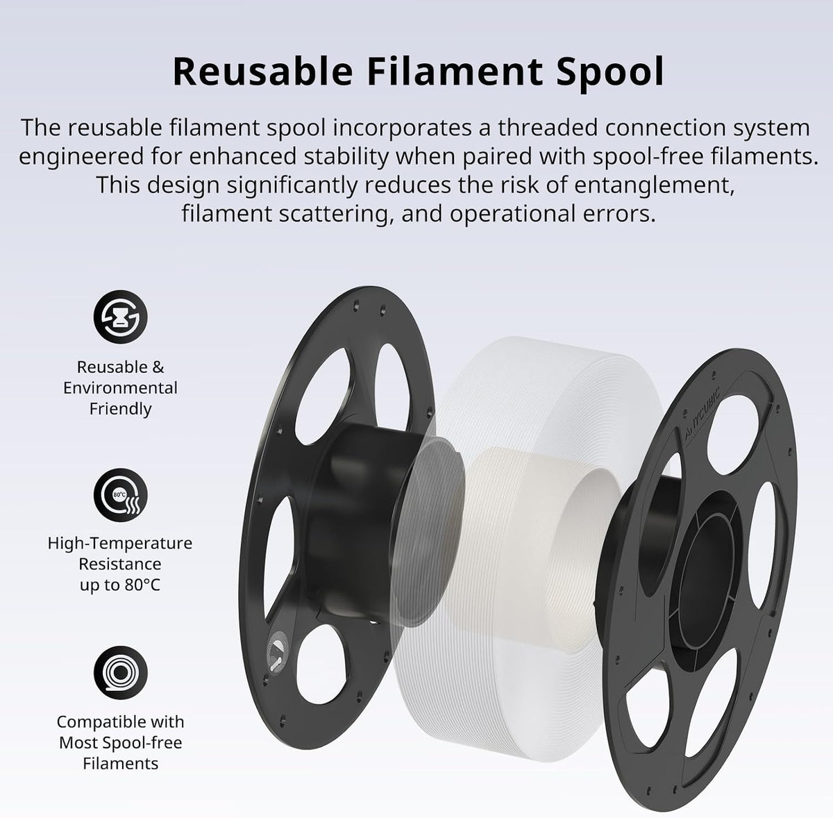 ANYCUBIC PLA Plus (PLA+), filamento para impresora 3D de 1.75mm paq...