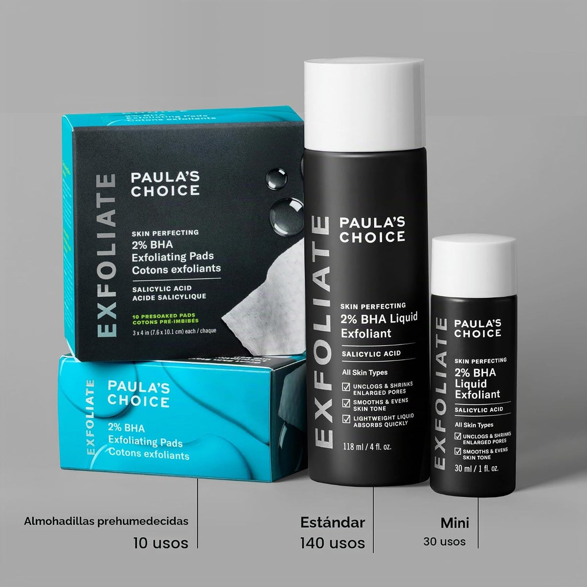 Paula's Choice SKIN PERFECTING 2% BHA Exfoliante líquido sin enjuag...