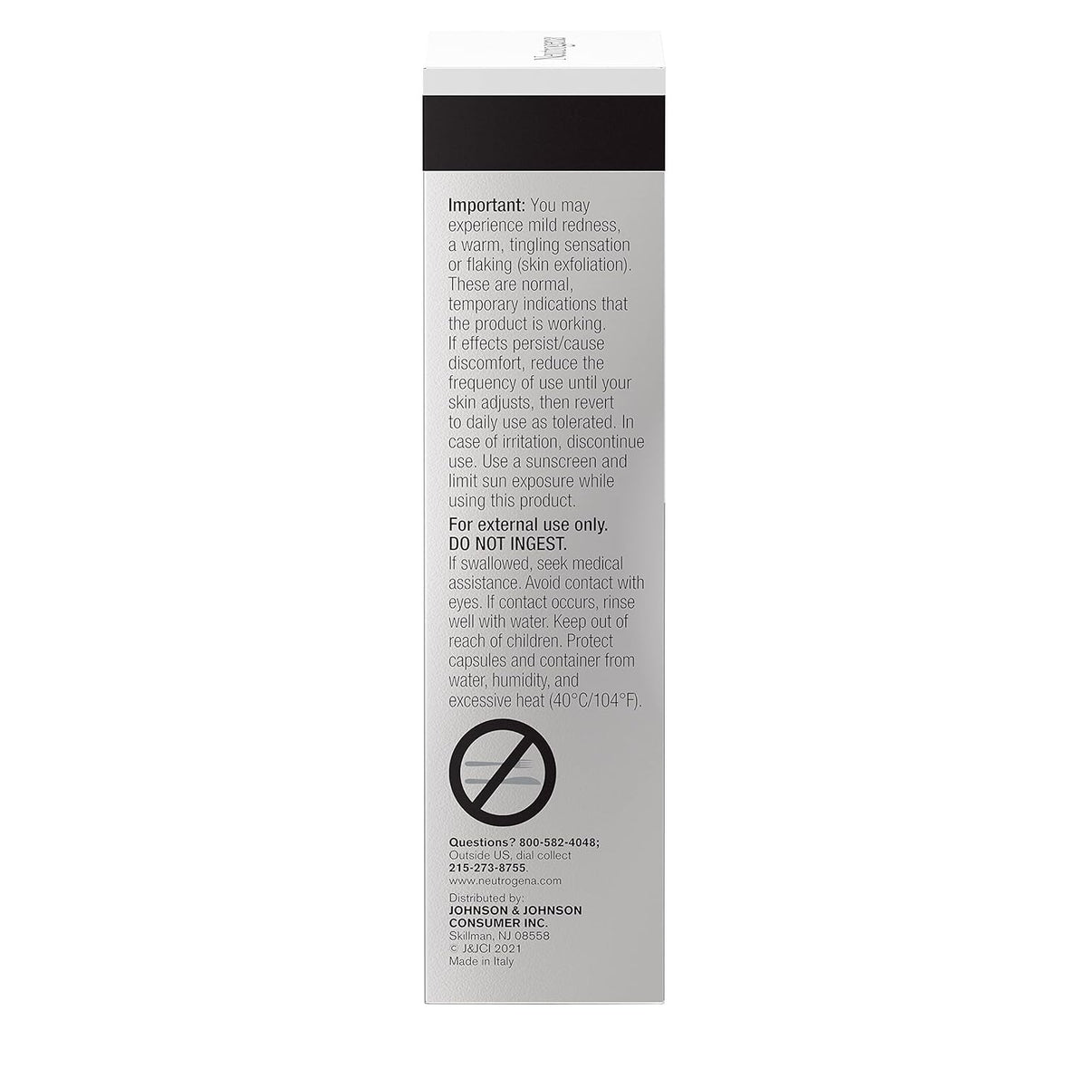 Neutrogena - Cápsulas de suero facial de retinol para reparación rá...