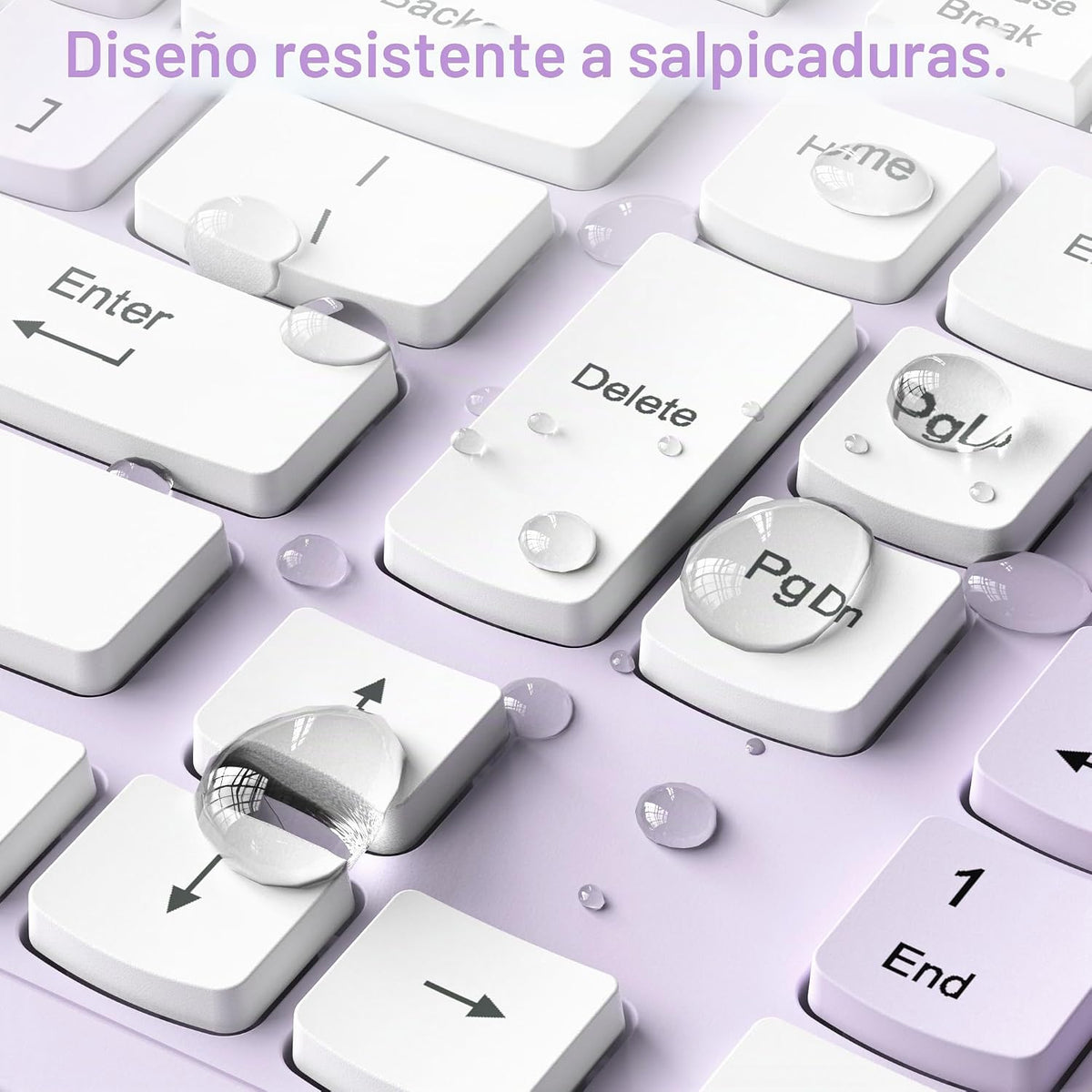 Teclado inalámbrico y mouse combinado silencioso para oficina y hog...