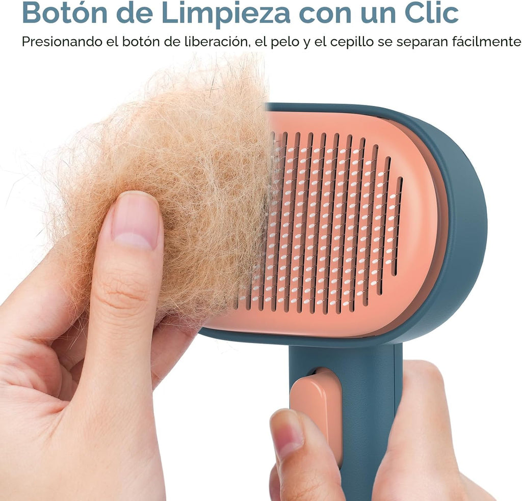 Aumuca - Cepillo para perros, elimina el pelo suelto, cepillo con a...