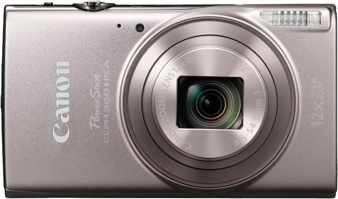 Canon PowerShot ELPH 360 HS A Plata