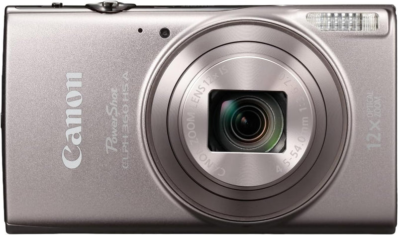 Canon PowerShot ELPH 360 HS A Plata
