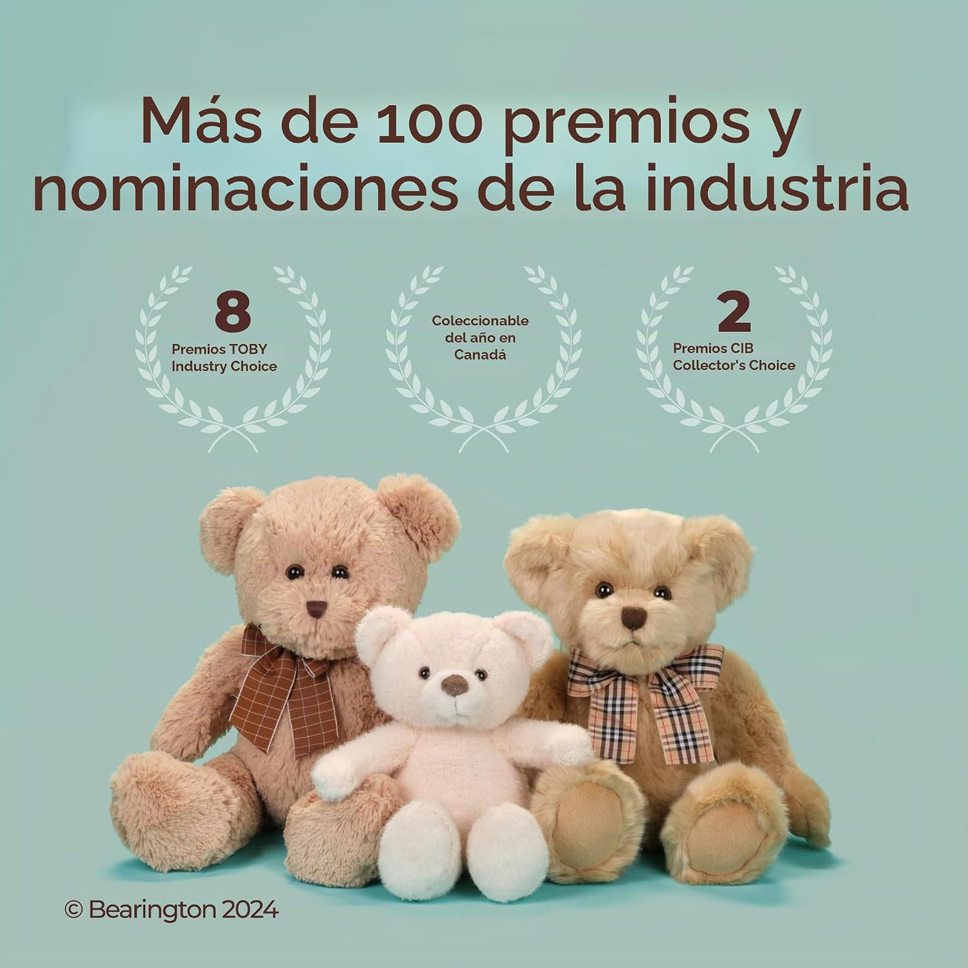 Bearington Collection Roary - León de peluche de 11 pulgadas, peluc...