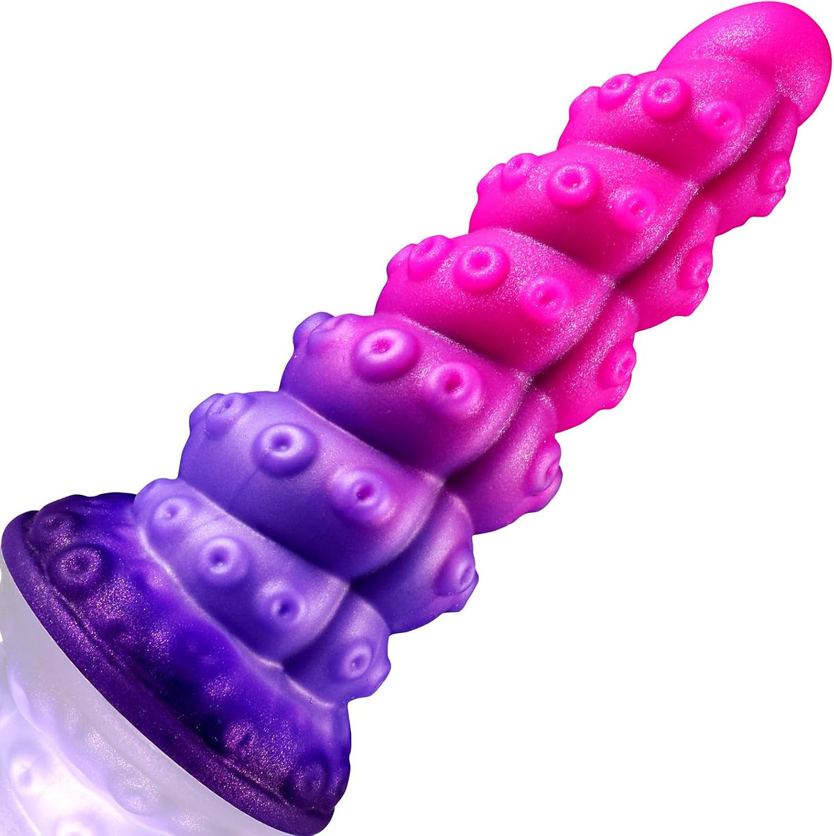 Consolador cónico de punto G, tapón anal en espiral, dilatador de g...