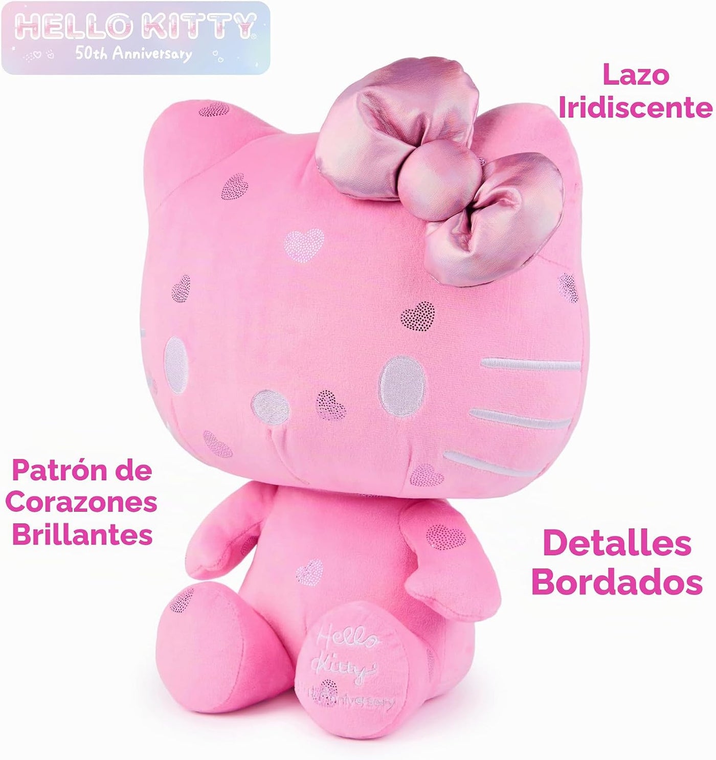 GUND Sanrio Hello Kitty - Peluche conmemorativo del 50 aniversario...