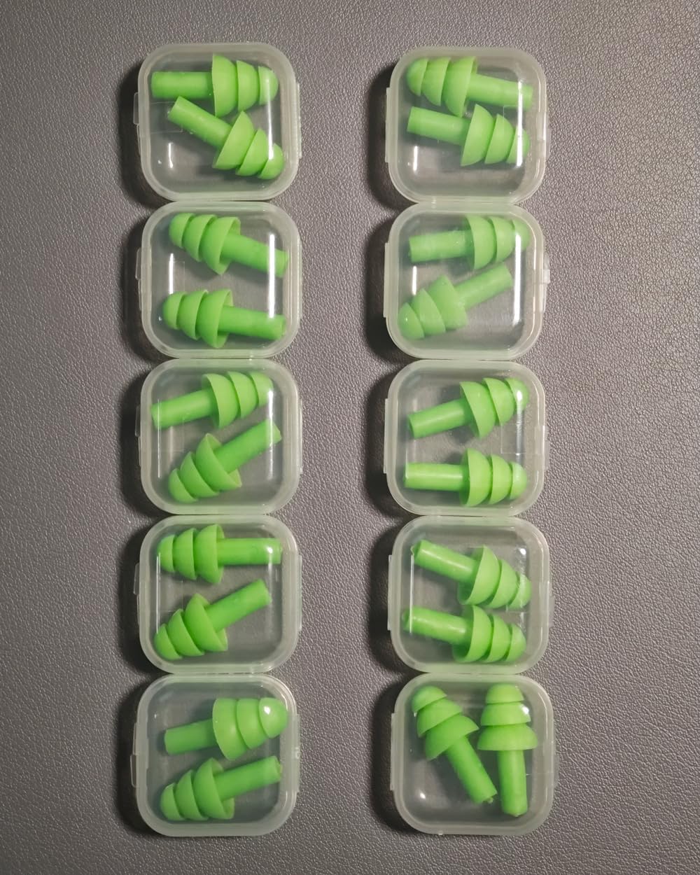 10 pares de tapones para los oídos con cancelación de ruido, silico...