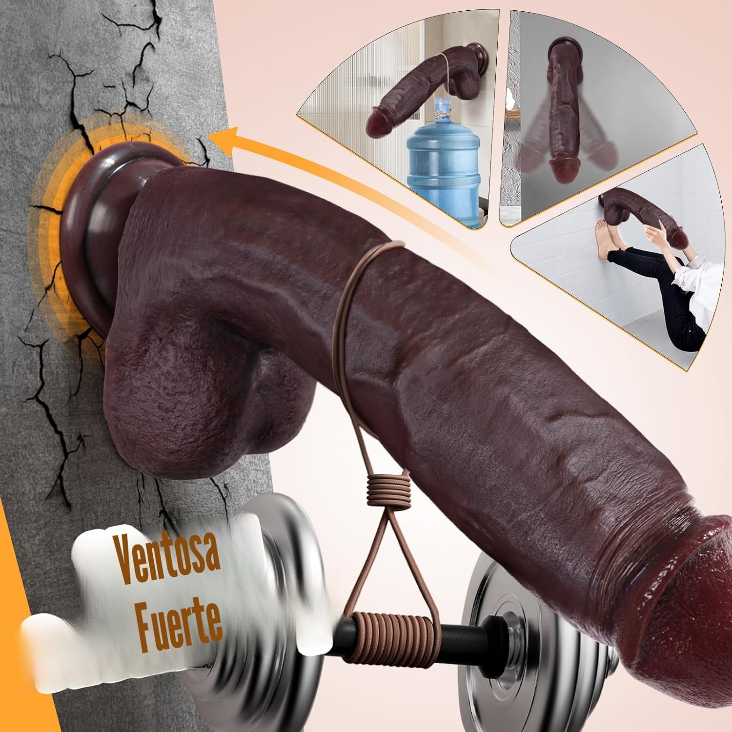 Sex Toys - Consolador grande realista - Juguete sexual de 10.8...