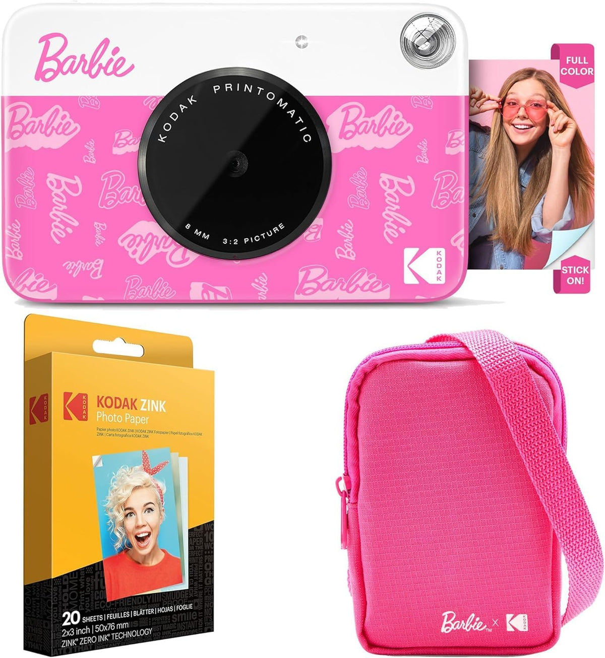 Kodak Paquete de inicio Barbie Printomatic a todo color de impresió...