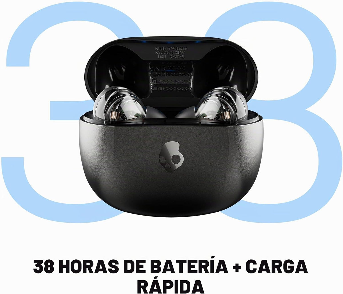 Auriculares inalámbricos Skullcandy Rail ANC con cancelación activa...