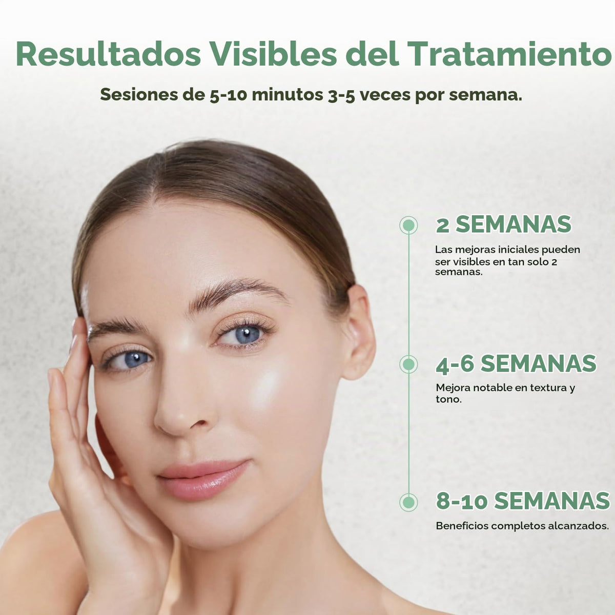 Nanoleaf Máscara facial de terapia de luz LED aprobada por la FDA c...