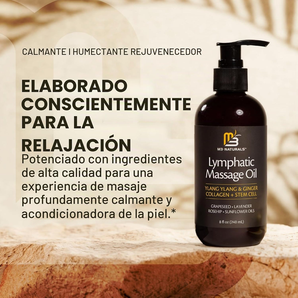 Aceite de masaje linfático y kit de masaje de drenaje linfático | C...