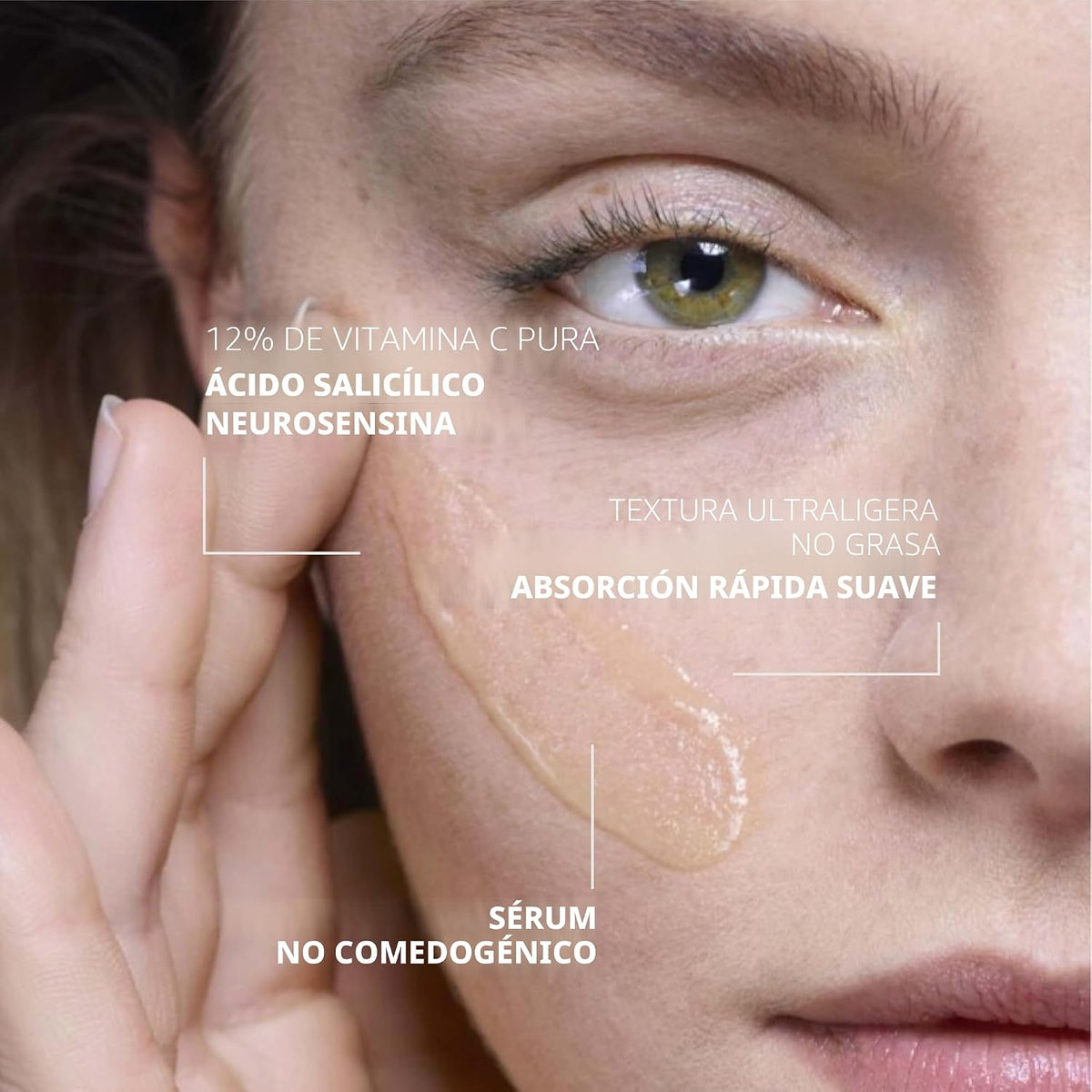 Suero facial con vitamina C al 12% La Roche-Posay, 2 fórmulas con á...