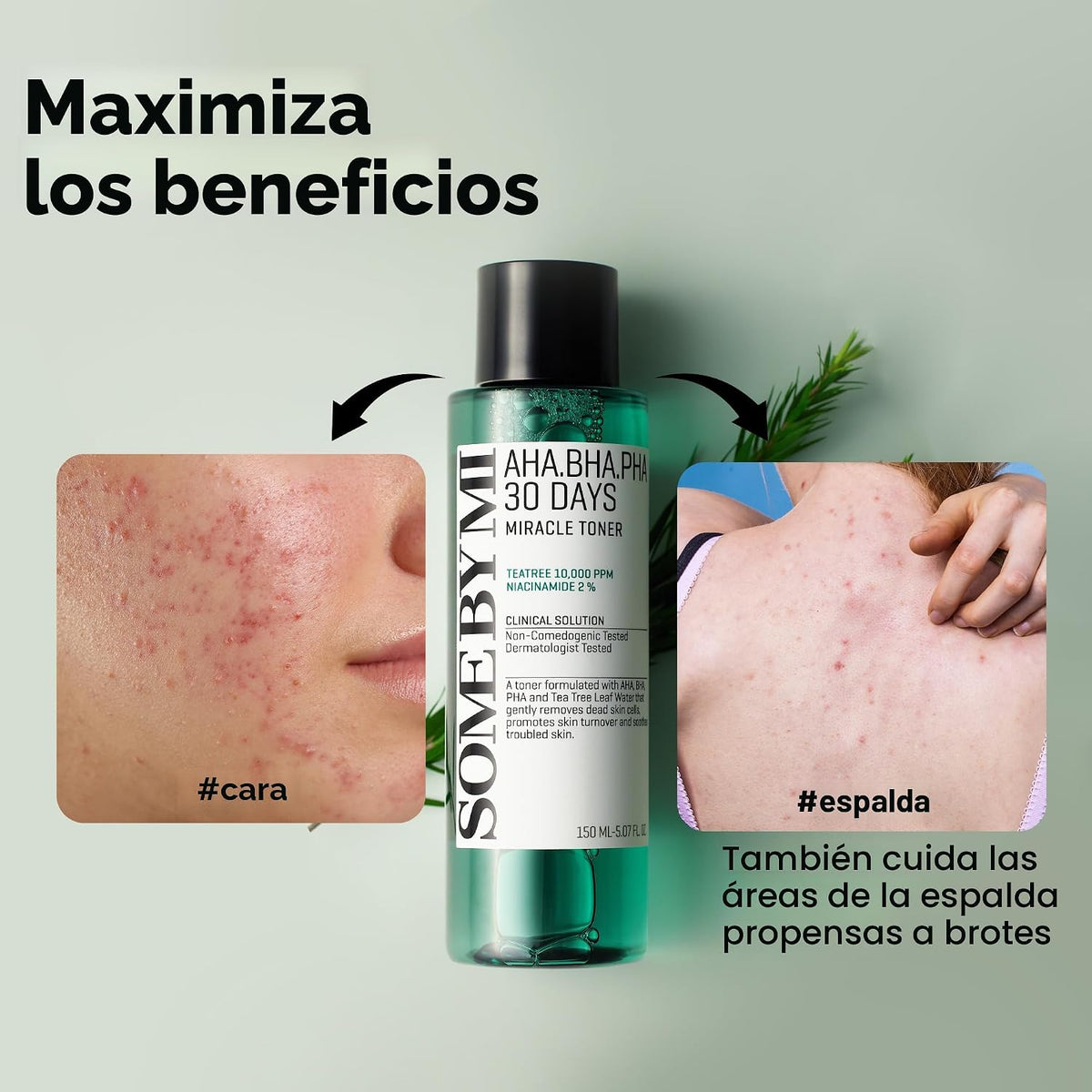 SOME BY MI AHA BHA PHA PHA 30 Days Miracle Toner - Paquete de 2 - T...