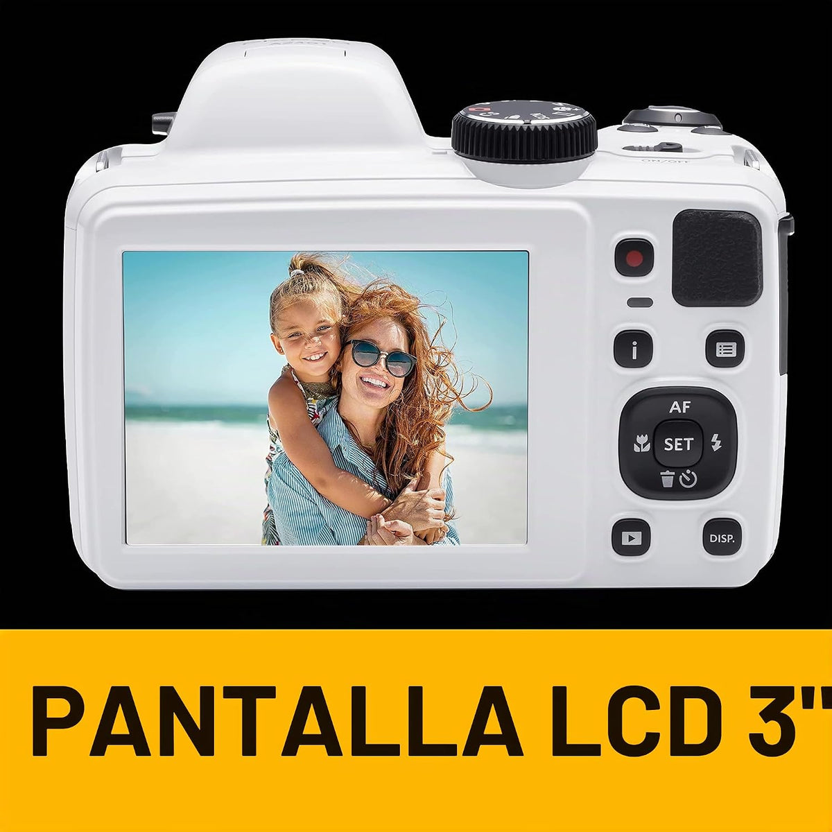 Cámara digital KODAK AZ401-WH PIXPRO 16MP, 3", blanca | Sensor CMOS...
