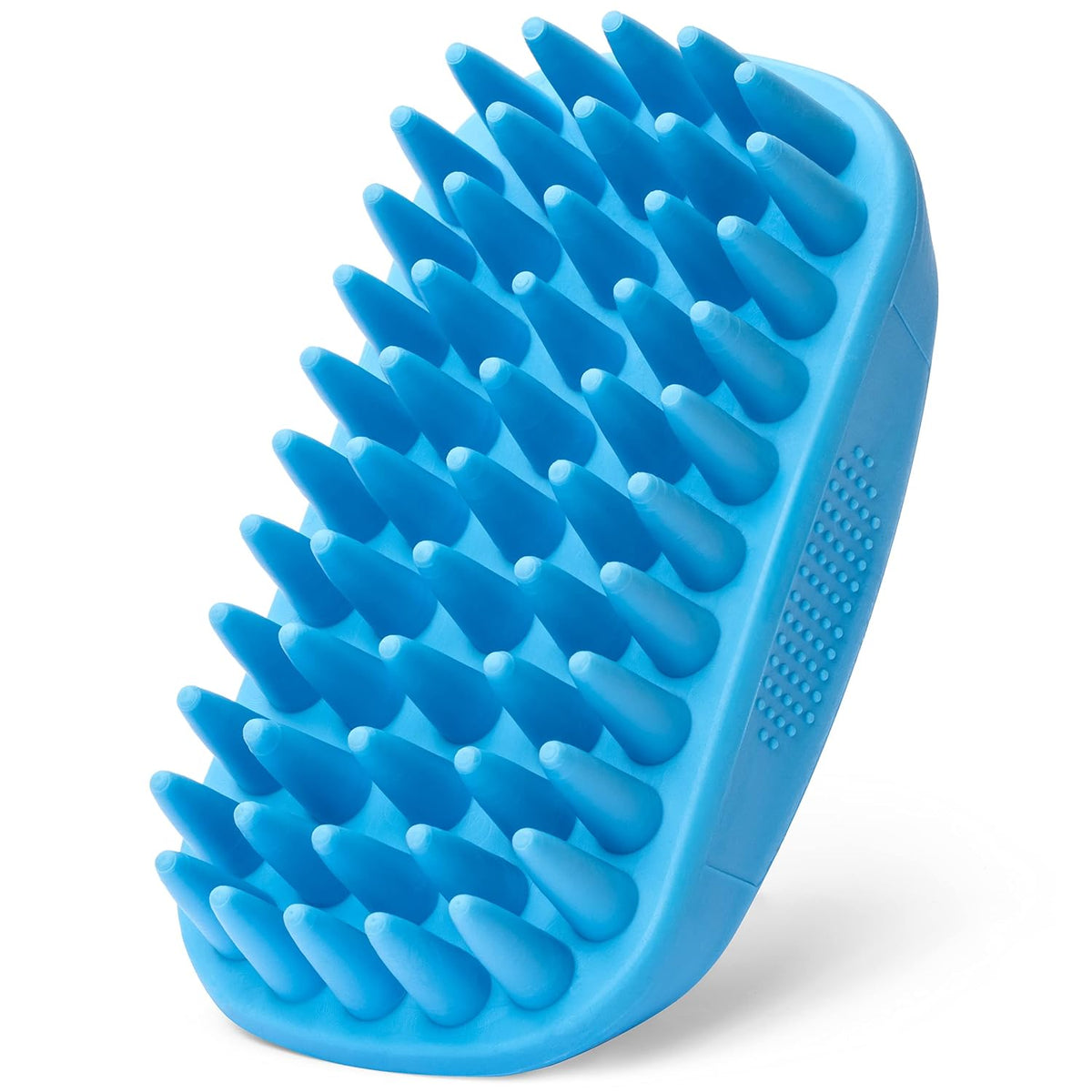 Cepillo de curry de goma para perros - Cepillo suave para cabello c...