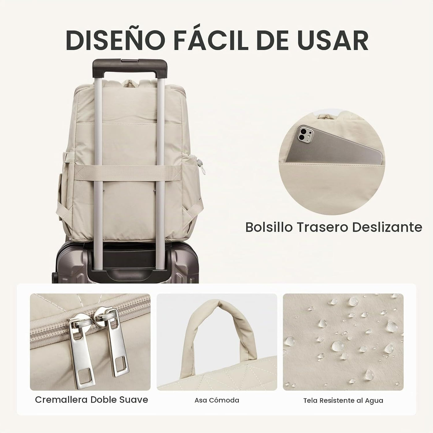 G4Free Mochila para pañales para mamás papás y mamás, bolsa de viaj...