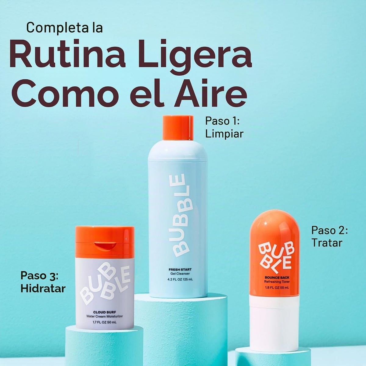 Bubble Skincare Cloud Surf - Crema hidratante para piel grasa para...