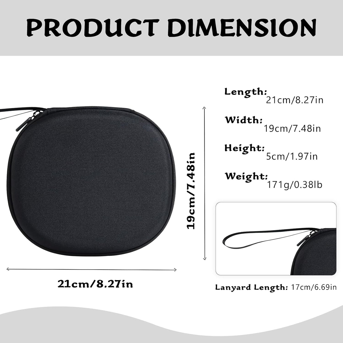 CAIOVSE Funda para luz de lectura de libros compatible con Glocusen...
