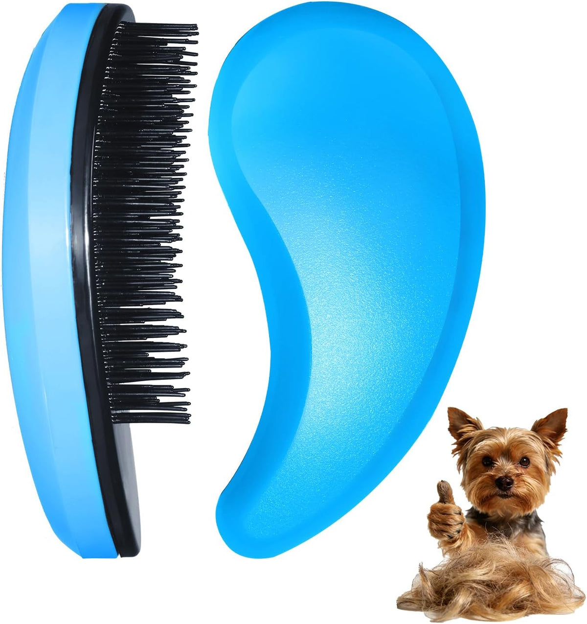 MAEELOU Cepillo para Perros Pequeños - Herramienta de Aseo para Ted...