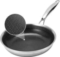 Legacy Culinaryware - Sartén híbrida de acero inoxidable de tres ca...