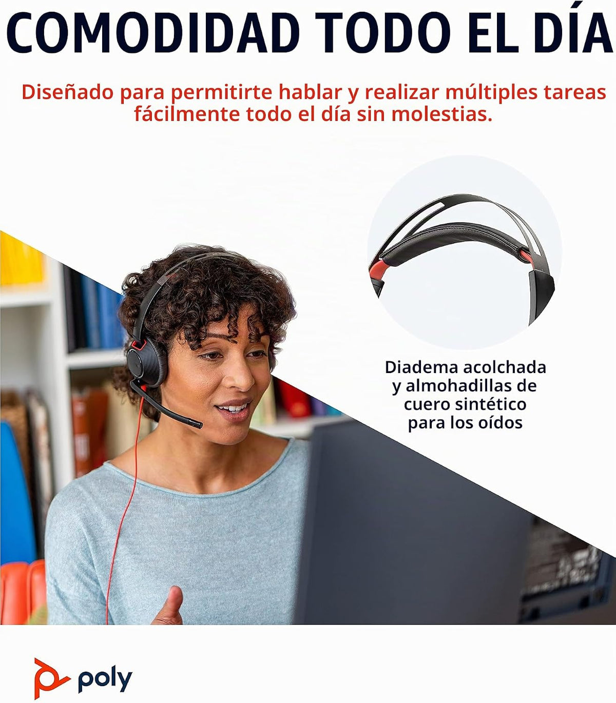Poly Blackwire 5220 USB-A - Auriculares con cable (Plantronics) \u2...