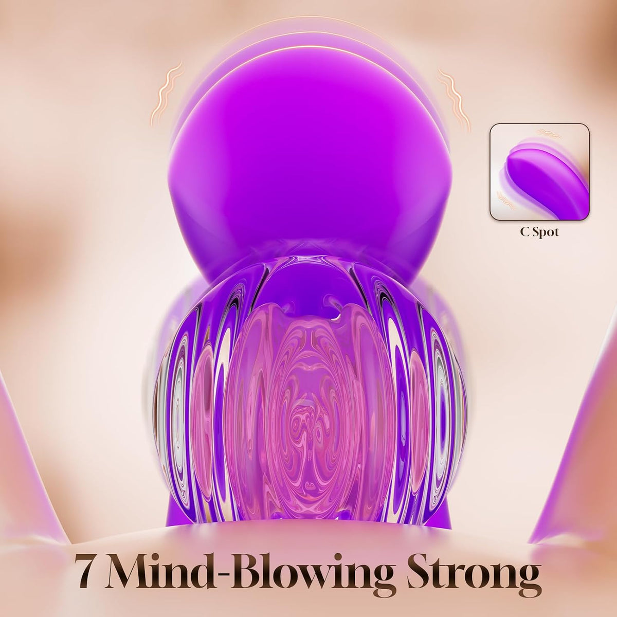 Vibrador consolador conejo - LOVENOTE masajeador de punto G para mu...
