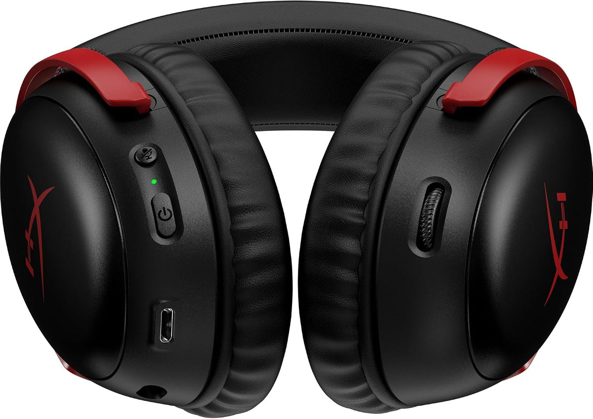 HyperX Cloud III - Auriculares inalámbricos para juegos para PC, PS...