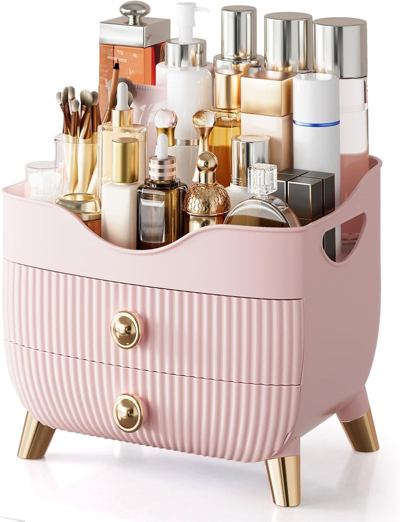 Organizador de maquillaje para encimera, organizador de cuidado de...