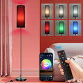 FRIDEKO HOME Lámpara de pie, iluminación ambiental que cambia de co...