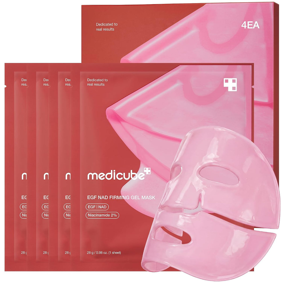 medicube Mascarilla de gel de gelatina con NAD EGF reafirmante | Ma...