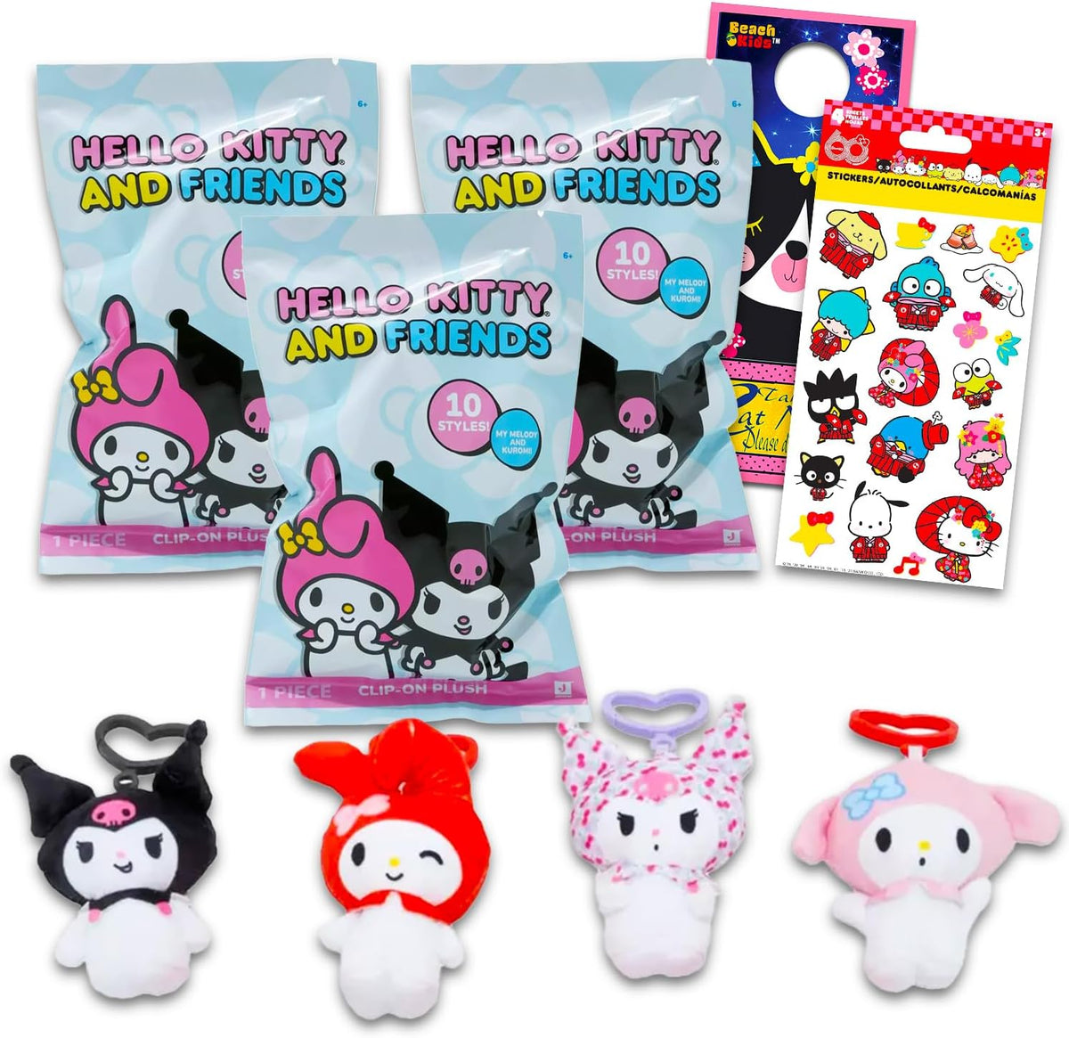 Sanrio My Melody and Kuromi - Juego de bolsas ciegas \u2013 Paquete...